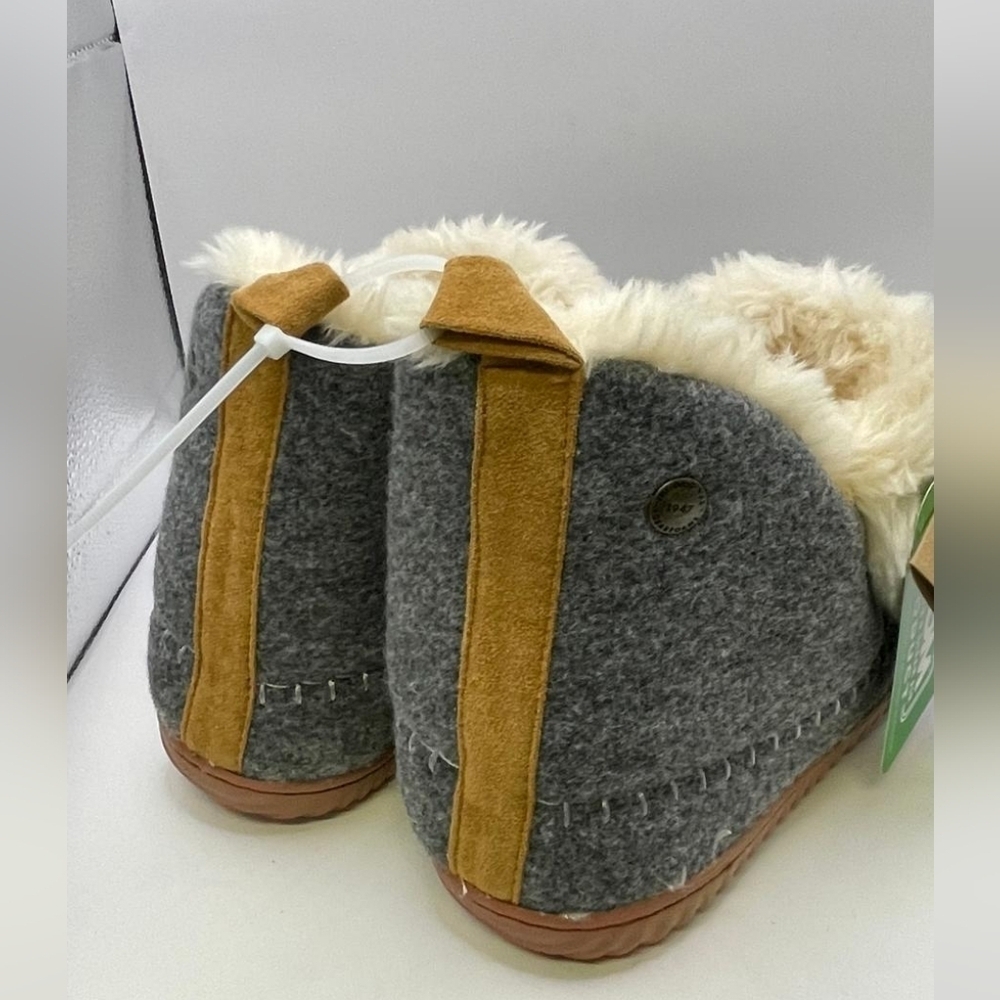 NWT Alpine by Dearfoam Moritz Bootie slippers Indoor Outdoor Women size M 7-8 - Picture 2 of 8